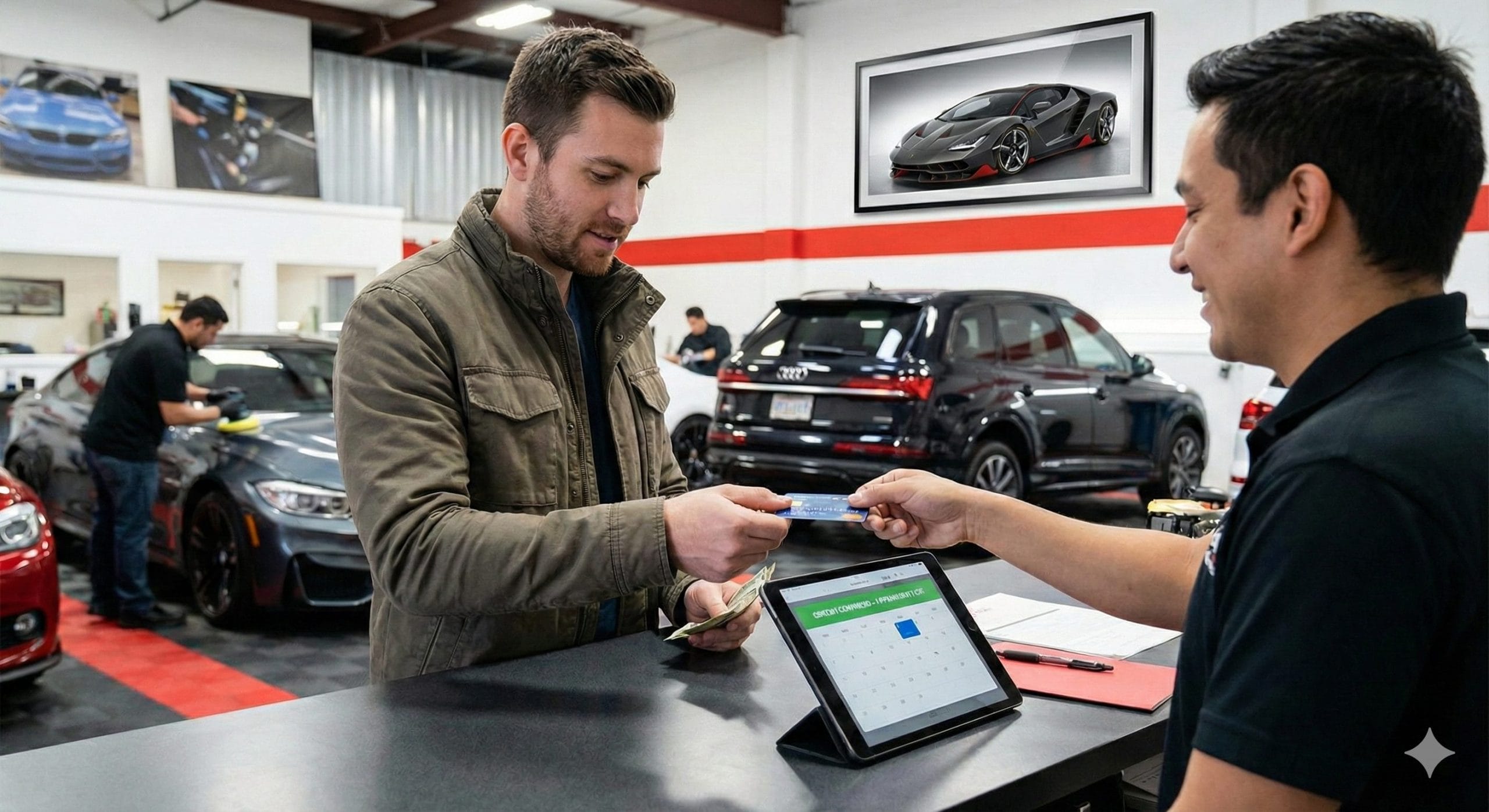 appointment down payment